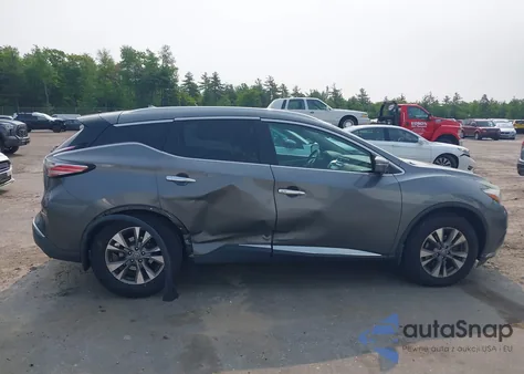 2015 Nissan Murano Sl from USA, damaged, VIN 5N1AZ2MH8FN239499